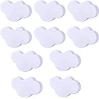 10pcs gabinete maneja perillas de puerta niños nube Mangos de la puerta del gabinete perillas del cajón con tornillo…